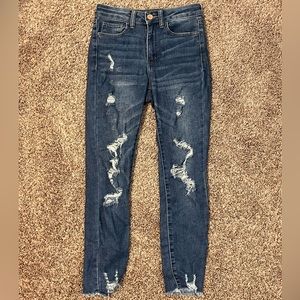 Vintage ankle skinny high rise. 5/27w